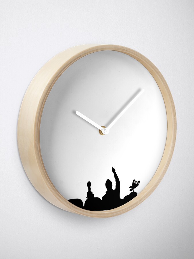 Alternate view of Mystery Science Theater 3000 Clock