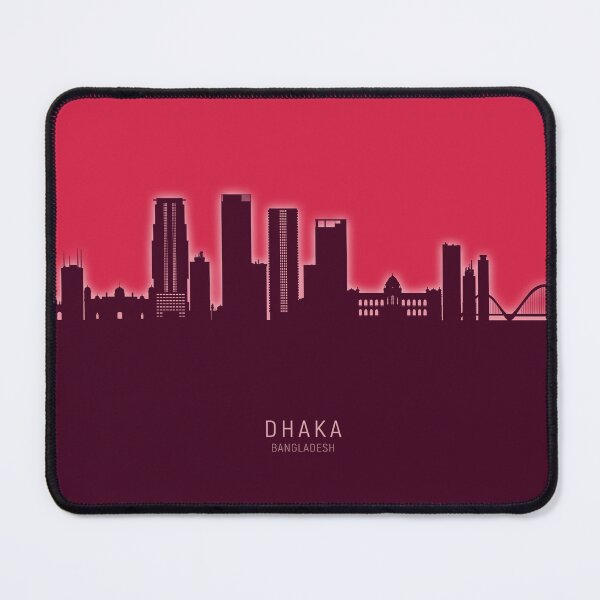 Item preview, Dhaka Bangladesh Skyline designed and sold by ArtPrints.