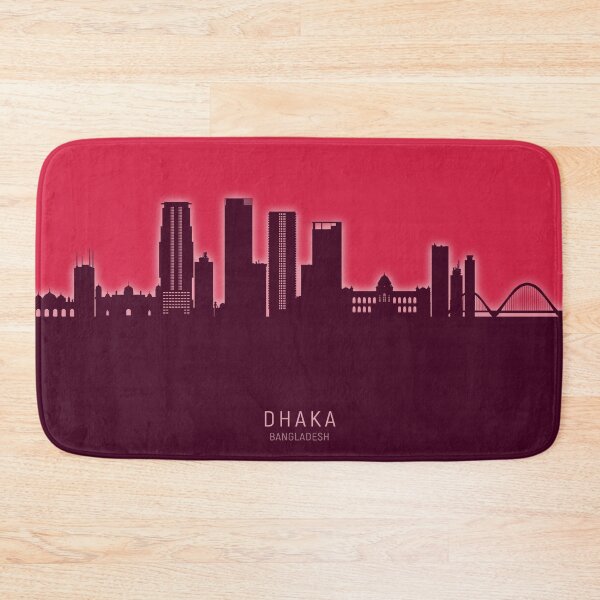 Item preview, Dhaka Bangladesh Skyline designed and sold by ArtPrints.