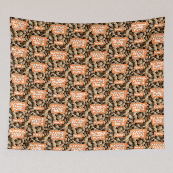 Item preview, National Peanut Month March designed and sold by brady4415.