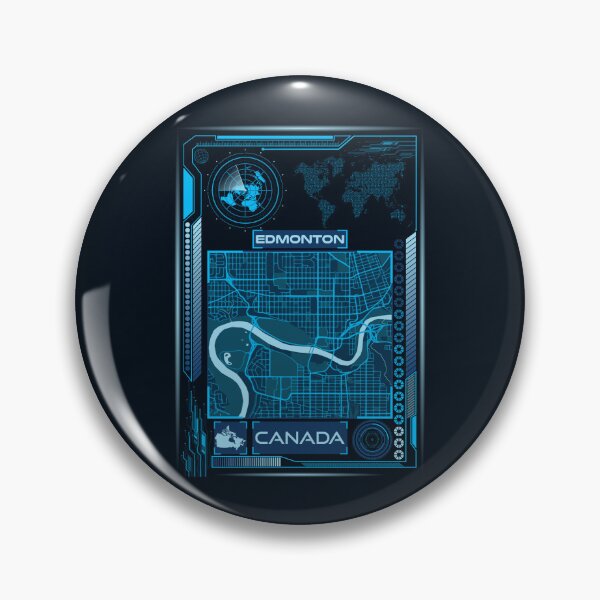 Item preview, EDMONTON MAP CANADA designed and sold by hatimelhag.