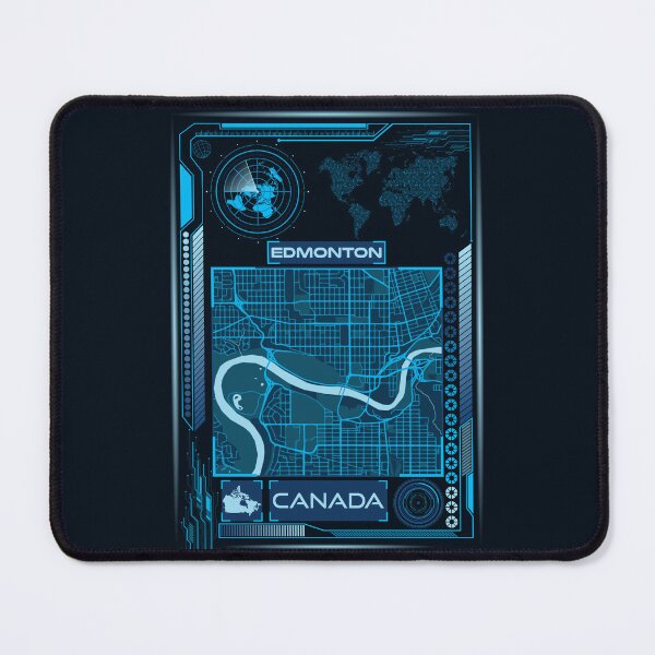 Item preview, EDMONTON MAP CANADA designed and sold by hatimelhag.
