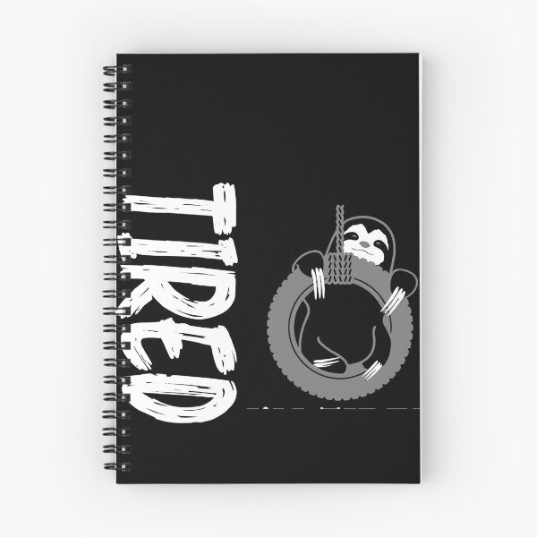 Item preview, Tired Shirt Sleep Shirt Women designed and sold by Ammersee Designs.
