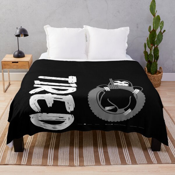 Item preview, Tired Shirt Sleep Shirt Women designed and sold by Ammersee Designs.