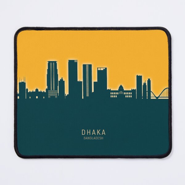 Item preview, Dhaka Bangladesh Skyline designed and sold by ArtPrints.