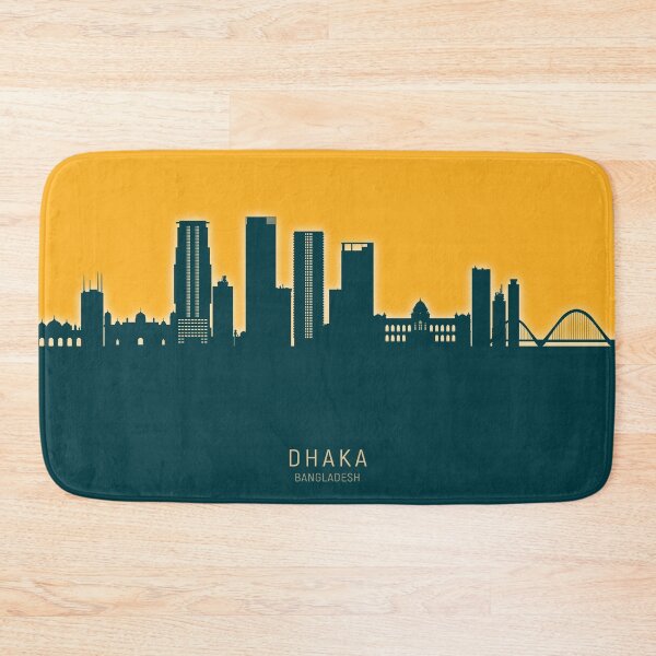 Item preview, Dhaka Bangladesh Skyline designed and sold by ArtPrints.