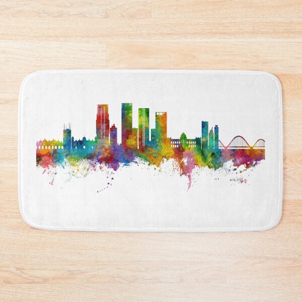 Item preview, Dhaka Bangladesh Skyline designed and sold by ArtPrints.