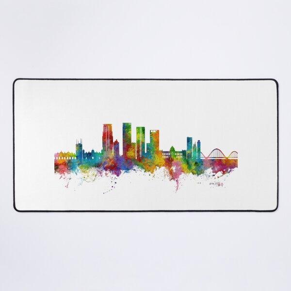 Item preview, Dhaka Bangladesh Skyline designed and sold by ArtPrints.