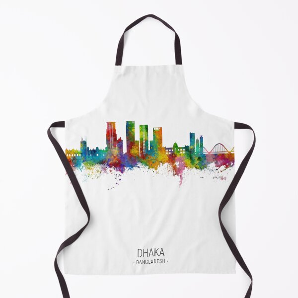 Item preview, Dhaka Bangladesh Skyline designed and sold by ArtPrints.
