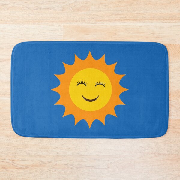 Item preview, Happy smiling cartoon sun  designed and sold by Yasminepatterns .