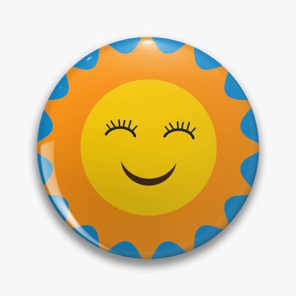 Item preview, Happy smiling cartoon sun  designed and sold by Yasminepatterns .