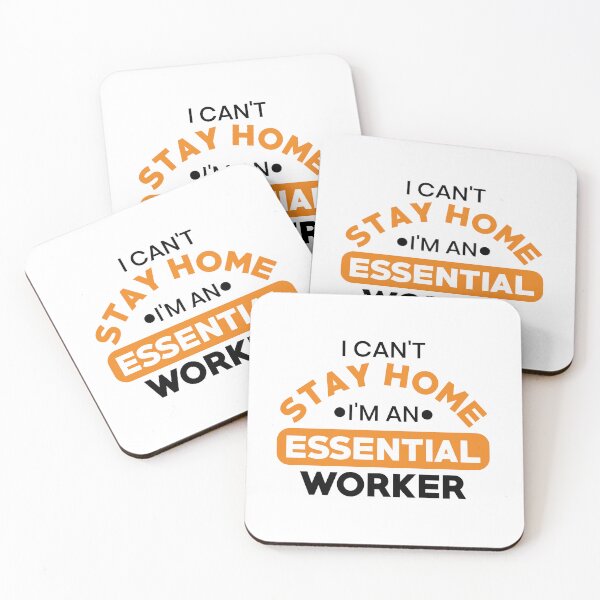 Item preview, I can't stay home i'm an essential worker designed and sold by BandiRock.