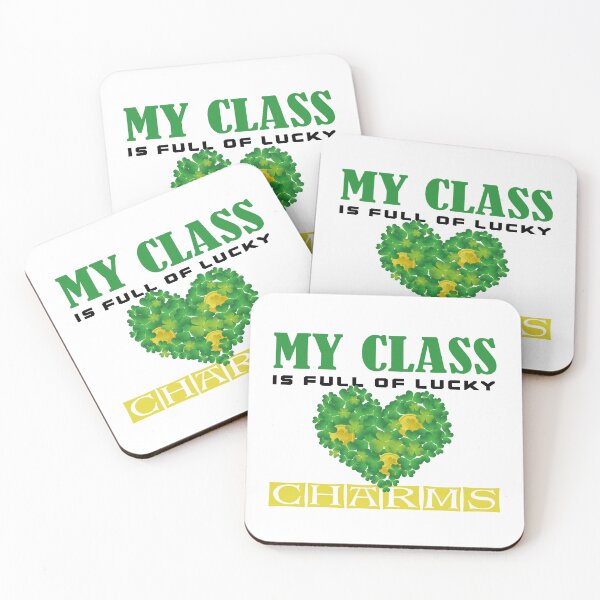 Item preview, my class is full of lucky charms - St.Patrick’s Day designed and sold by fadouades.