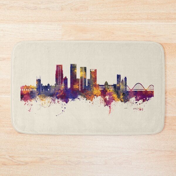 Item preview, Dhaka Bangladesh Skyline designed and sold by ArtPrints.