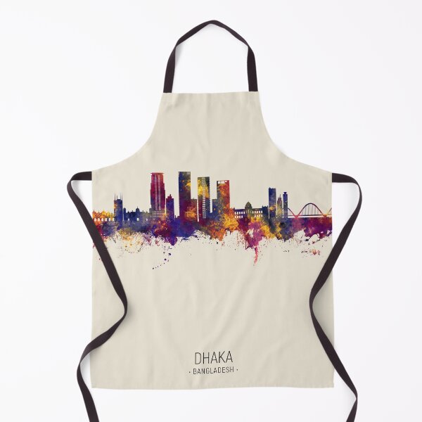 Item preview, Dhaka Bangladesh Skyline designed and sold by ArtPrints.