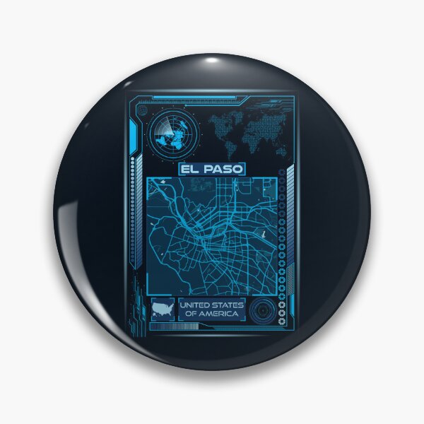 Item preview, EL PASO MAP USA designed and sold by hatimelhag.