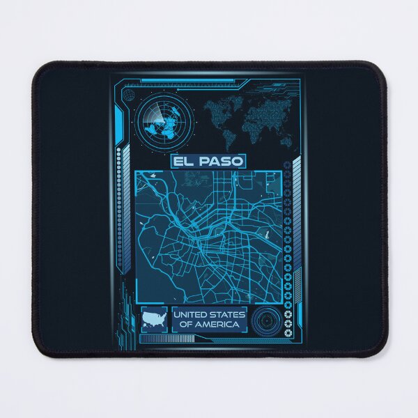 Item preview, EL PASO MAP USA designed and sold by hatimelhag.