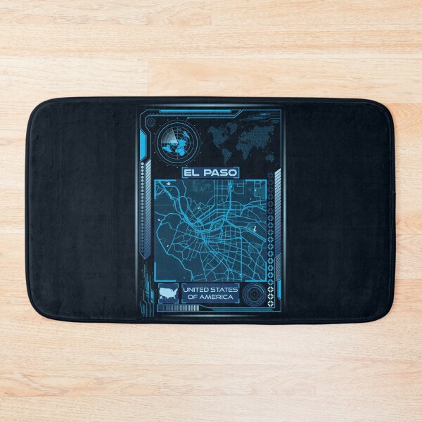 Item preview, EL PASO MAP USA designed and sold by hatimelhag.