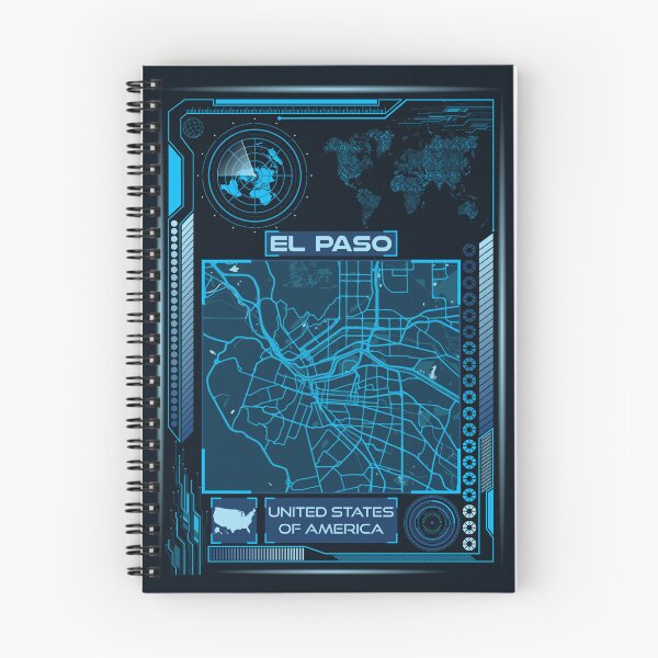 Item preview, EL PASO MAP USA designed and sold by hatimelhag.