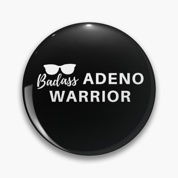 Item preview, Badass Adeno warrior merch for ADENO warriors designed and sold by DesignsWithMel.