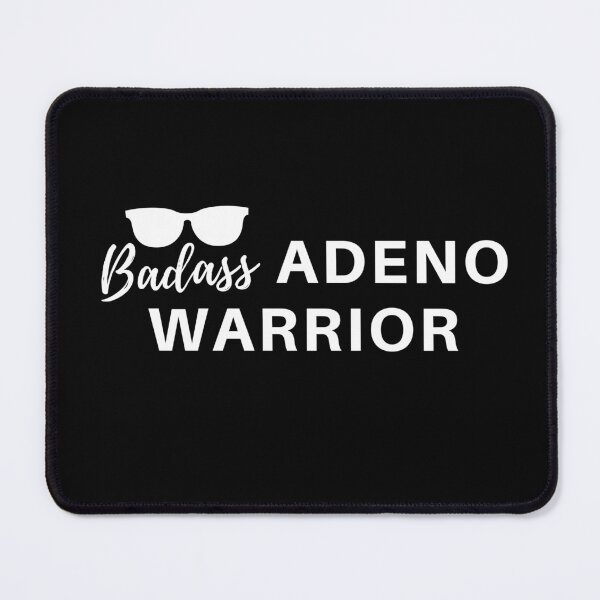 Item preview, Badass Adeno warrior merch for ADENO warriors designed and sold by DesignsWithMel.
