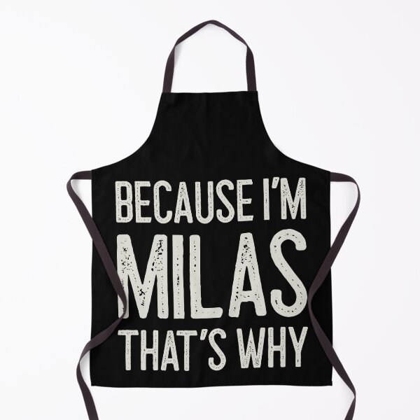 Item preview, Because I’m Milas That’s Why Funny Personalized Name designed and sold by MariosNydras.