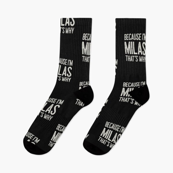 Item preview, Because I’m Milas That’s Why Funny Personalized Name designed and sold by MariosNydras.