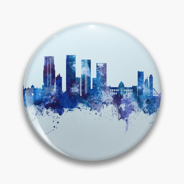 Item preview, Dhaka Bangladesh Skyline designed and sold by ArtPrints.
