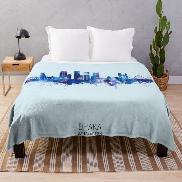 Item preview, Dhaka Bangladesh Skyline designed and sold by ArtPrints.