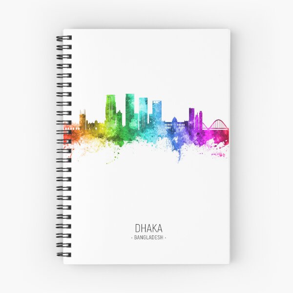 Item preview, Dhaka Bangladesh Skyline designed and sold by ArtPrints.