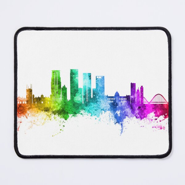 Item preview, Dhaka Bangladesh Skyline designed and sold by ArtPrints.