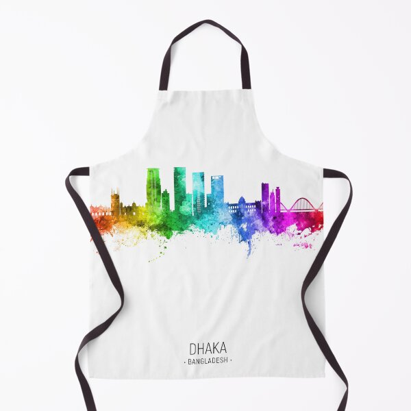 Item preview, Dhaka Bangladesh Skyline designed and sold by ArtPrints.