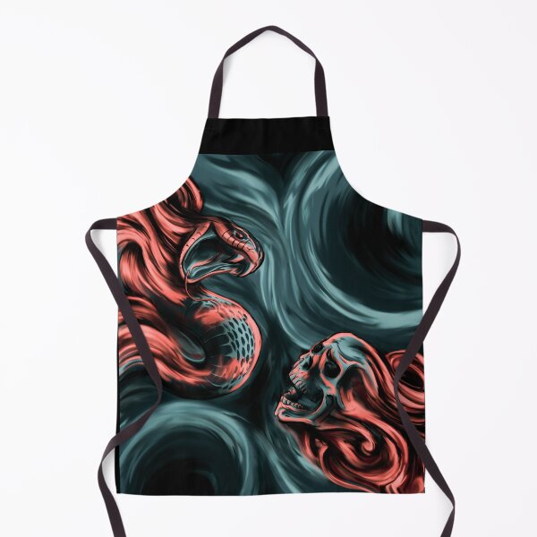 Item preview, Skull & Snake (emerald) designed and sold by FattoAMano.