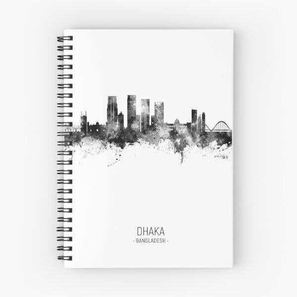 Item preview, Dhaka Bangladesh Skyline designed and sold by ArtPrints.