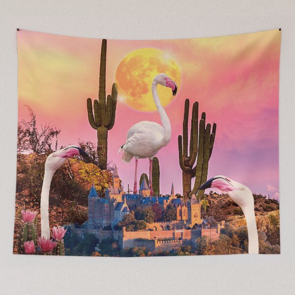 Item preview, Cactus Flamingo designed and sold by Saige Forest.