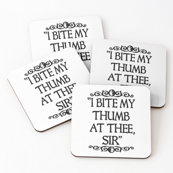 Item preview, I BITE MY THUMB AT THEE, SIR.   designed and sold by TheCliffBayy.