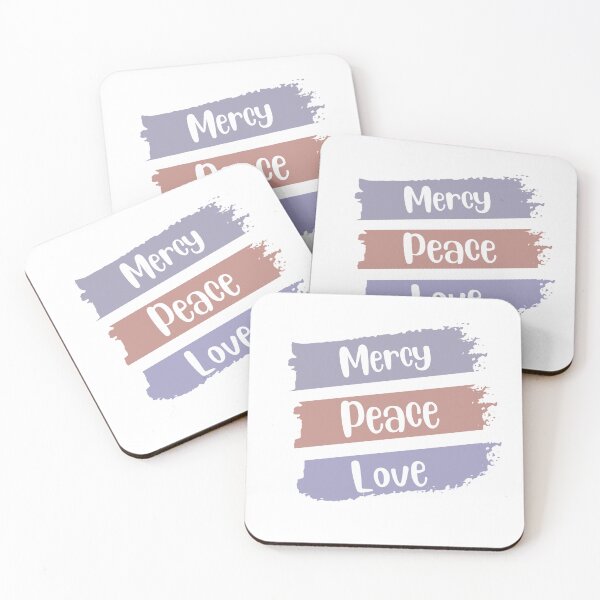 Item preview, Mercy Peace Love designed and sold by PearlBolelang.
