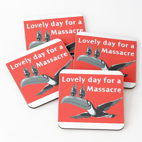 Item preview, Lovely day for a Massacre designed and sold by MetalHorns.