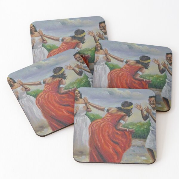 Item preview, Painting Somali Dance Dhaanto designed and sold by VintageSomalia.