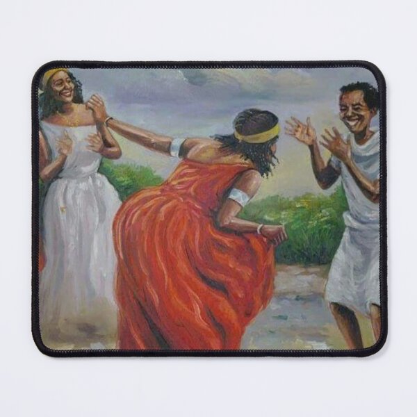 Item preview, Painting Somali Dance Dhaanto designed and sold by VintageSomalia.