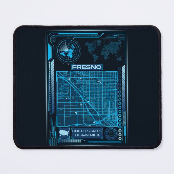 Item preview, FRESNO MAP USA designed and sold by hatimelhag.