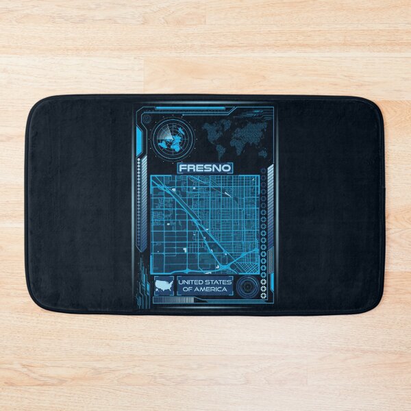 Item preview, FRESNO MAP USA designed and sold by hatimelhag.