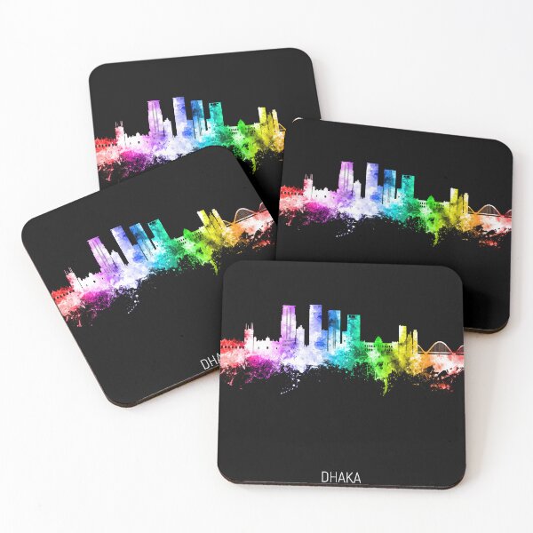 Item preview, Dhaka Bangladesh Skyline designed and sold by ArtPrints.