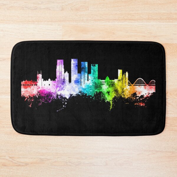 Item preview, Dhaka Bangladesh Skyline designed and sold by ArtPrints.