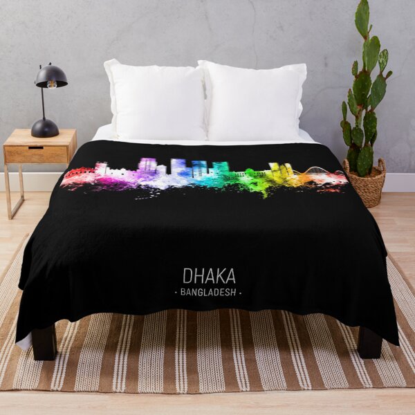 Item preview, Dhaka Bangladesh Skyline designed and sold by ArtPrints.