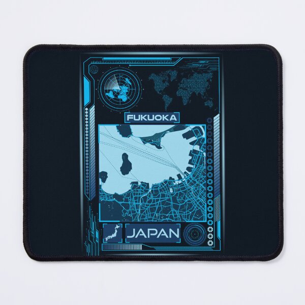 Item preview, FUKUOKA MAP JAPAN designed and sold by hatimelhag.