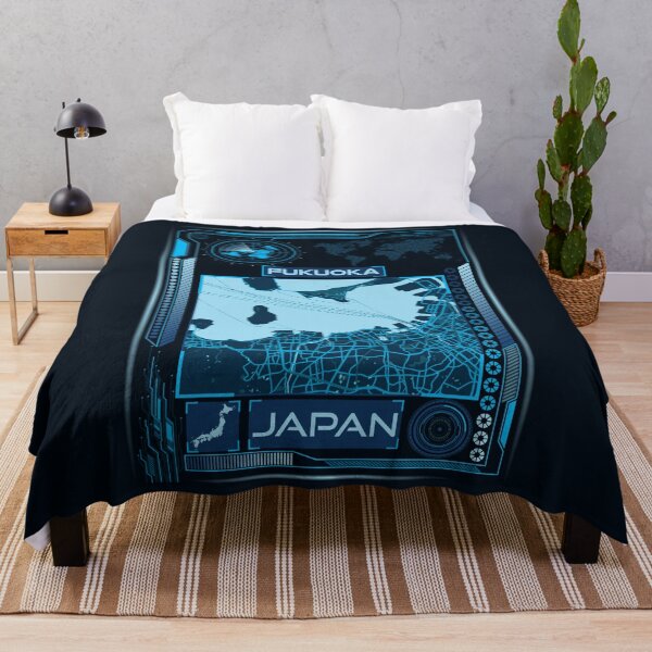 Item preview, FUKUOKA MAP JAPAN designed and sold by hatimelhag.
