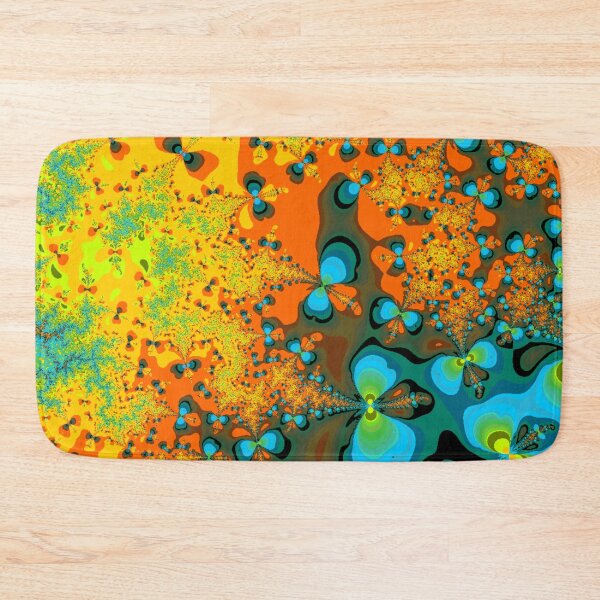 Item preview, Fractal Pools of Colour | Bright Sunrise Shades | Geometric Artistry | Swirling Fractals designed and sold by JillyJ05.
