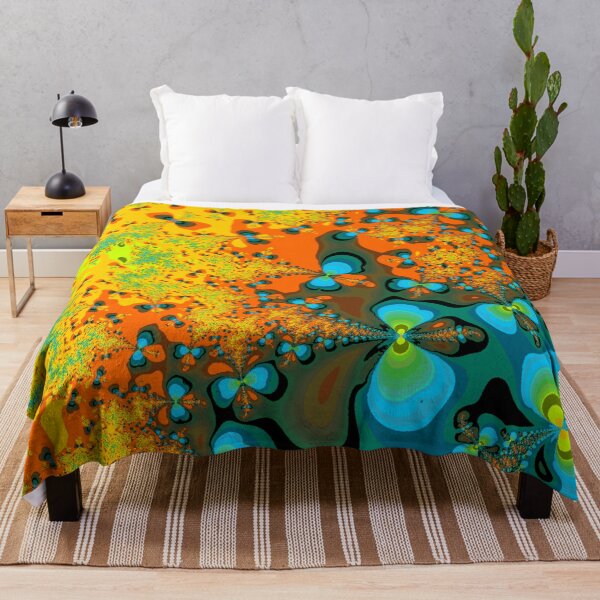 Item preview, Fractal Pools of Colour | Bright Sunrise Shades | Geometric Artistry | Swirling Fractals designed and sold by JillyJ05.