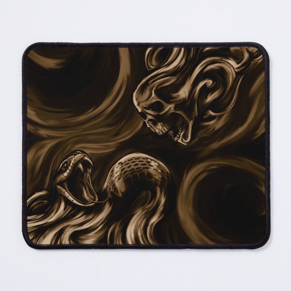 Item preview, Skull & Snake (sepia) designed and sold by FattoAMano.